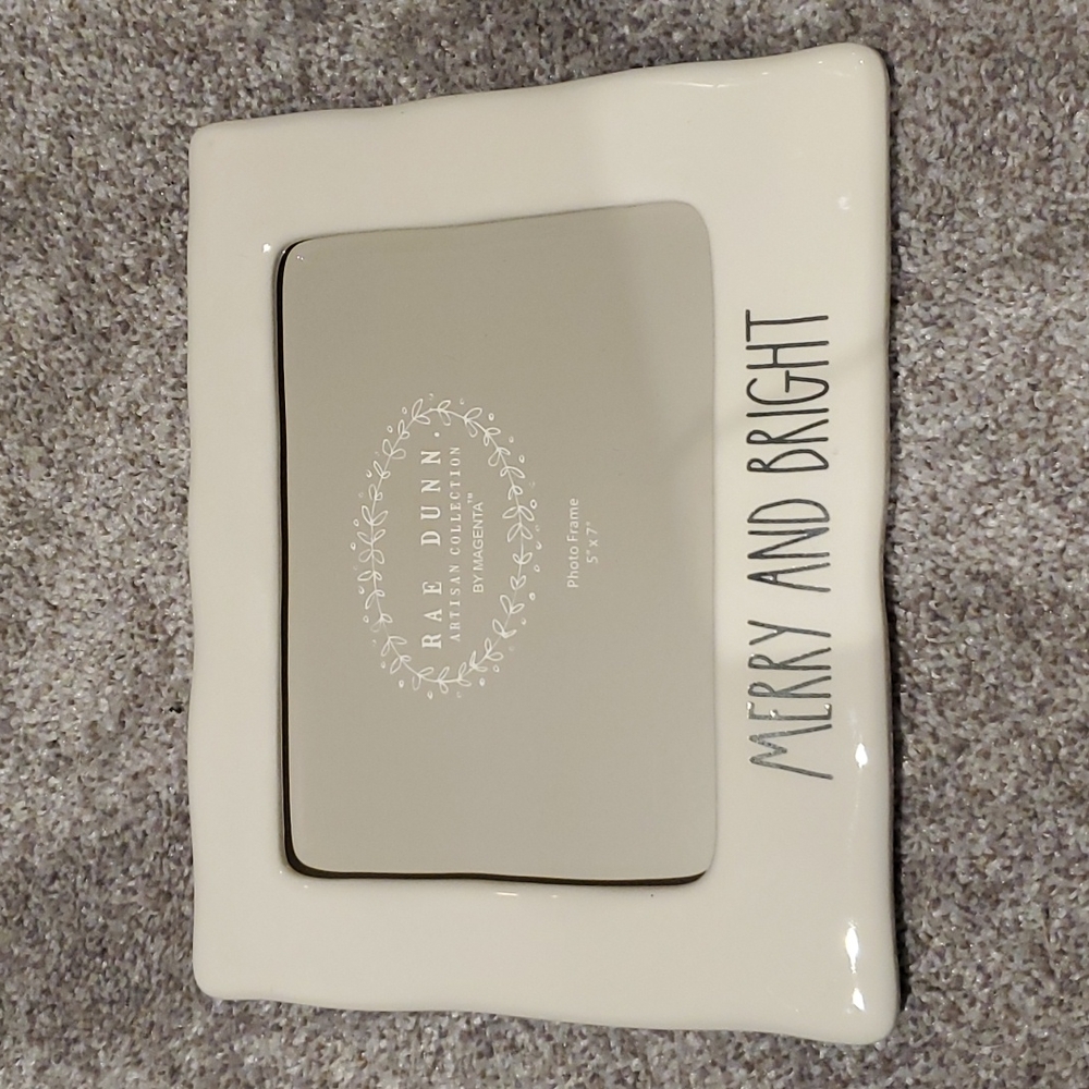 Rae Dunn Merry and Bright Picture Frame